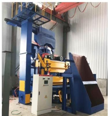 自動上下料履帶式拋丸清理機(jī)